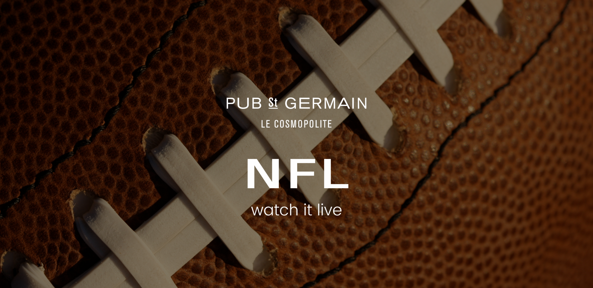 NFL best sport bar to watch NFL in paris ! Pub SaintGermain
